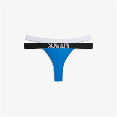 Calvin Klein Thong Brazilian Kad N Mavi Bikini Alt Kadin Mayo Bikini Superstep