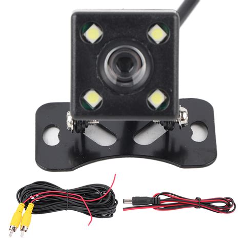 High Definition Car Rearview Camera Night Vision IP67 Rear View Reverse Monitor with 4LED Light ...