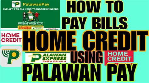 How To Paybills Home Credit Via Palawan Pay In One Minute Youtube