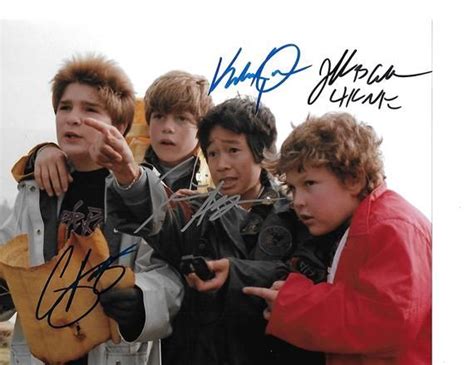 Signed Movie Cast the Goonies by Main Characters - Etsy | It movie cast, Goonies, Movie stars