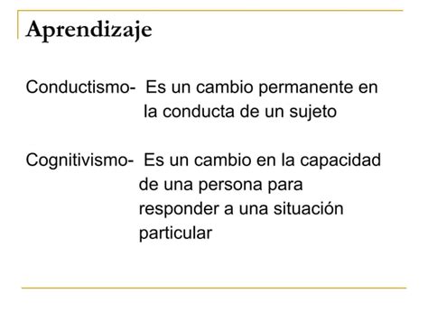 El Cerebro Y El Proceso De Aprender Ppt