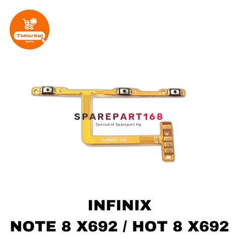 Jual Flexible On Off Volume Infinix Hot X Fleksibel Tombol