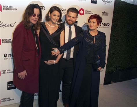 Photo Ozzy Osbourne Et Sa Femme Sharon Osbourne Leur Fils Jack