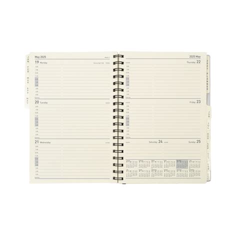 debden elite crf  refill quarto week  opening tabbed