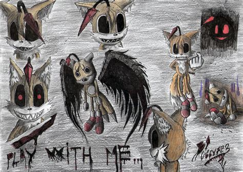 CREEPYPASTA - Sketch 1 - TAILS DOLL by ZaxsSouven on DeviantArt