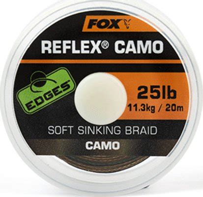 Fox Reflex Camo Soft Sinking Braid Glasgow Angling Centre