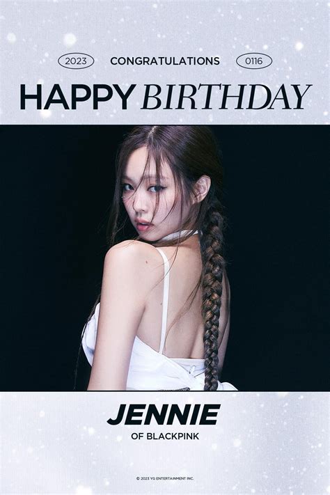 230116 Happy Birthday Jennie! : r/BlackPink