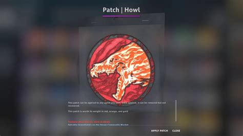 Csgo Unboxing A Howl Patch Youtube