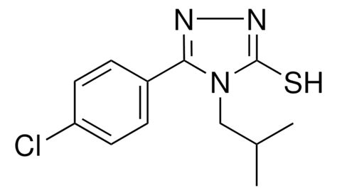 5 4 CHLOROPHENYL 4 ISOBUTYL 4H 1 2 4 TRIAZOLE 3 THIOL AldrichCPR