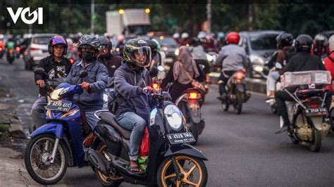 Motor Di Jakarta Ditilang Karena Lawan Arah