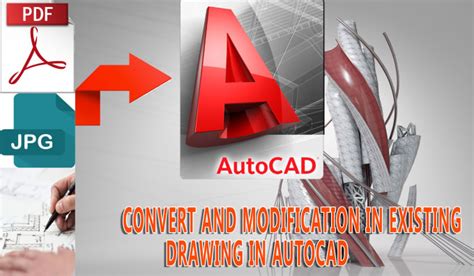 Convert Hand Sketch Pdf Or Image Drawing To Auto Cad Drawing By