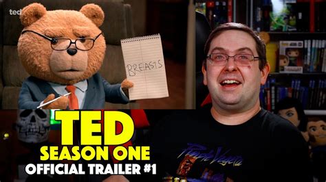 Reaction Ted Trailer 1 Seth Macfarlane Peacock Series 2024 Youtube