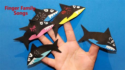 FINGER FAMILY SHARK FAMILY NURSERY RHYME ANIMAL FINGER FAMILY FISH FINGER FAMILY FOR CHILDREN ...