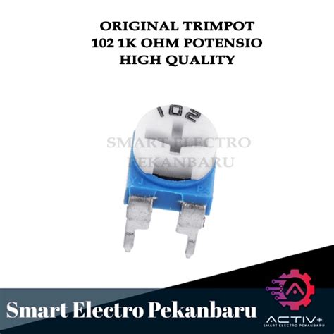 Jual ORIGINAL TRIMPOT 102 1K OHM POTENSIO METER Trimmer Variable