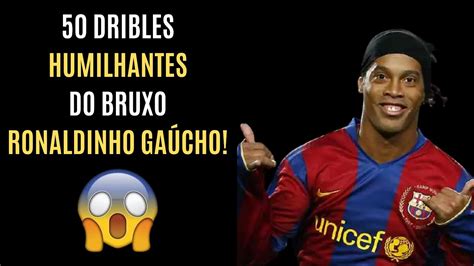 50 DRIBLES HUMILHANTES DE RONALDINHO GAÚCHO FUTEBOL ARTE YouTube