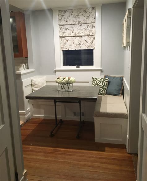 Pin By Kristi Webb On Breakfast Nook Diy Kitchen Remodel Dining Nook