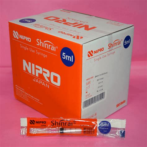 Nipro Shinrai Ml Syringe With Needle At Rs Piece