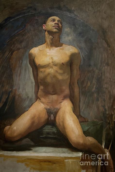 Nude Study Of Thomas E McKeller Circa 1917 1920 Photograph By John