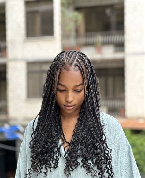 Flip Over Fulani Braids How To Type Of Hair Used Styles Braids