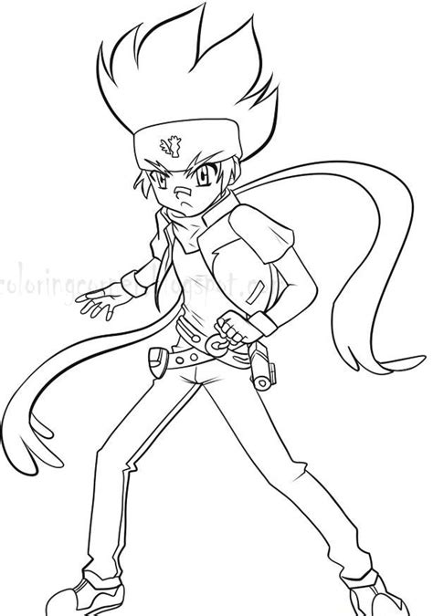 Dibujo De Beyblade Para Colorear Y Pintar 11825