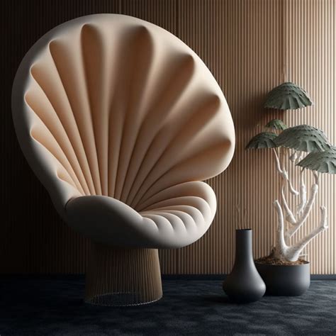 Seashell Armchair In 2023 Eco Architecture Sea Shells Chair Parts