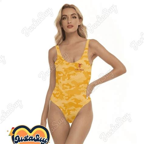 Fireball Swimsuit Fireball One Piece Swimsuit Fireball Whisky Swimwear Fireball Bikini