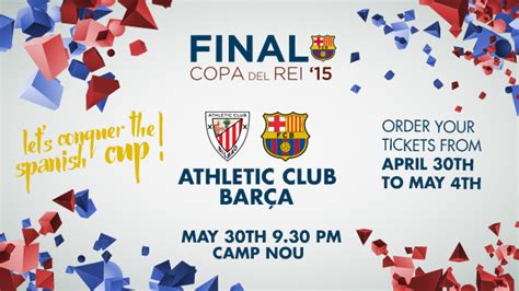 Copa del Rey Final: tickets from April 30