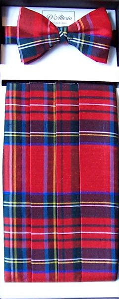 Royal Stuart Tartan Cummerbund Bow Tie Set Tie Review Compare