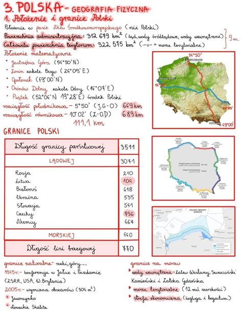 Notatki Geografia Matura 2023 Notatki Maturalne Siedlce Kup Teraz