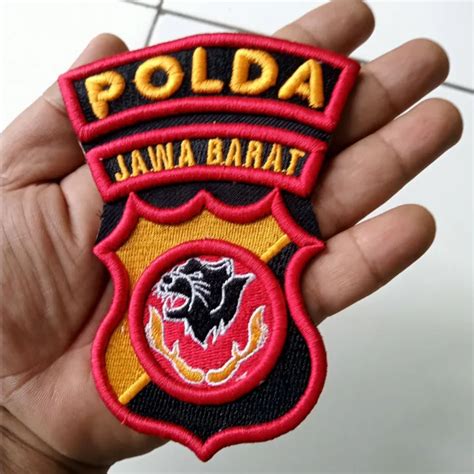 Atribut Polda Polda Jawa Barat Lazada Indonesia