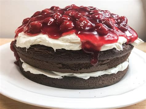 Simple Black Forest Cake Catherines Plates