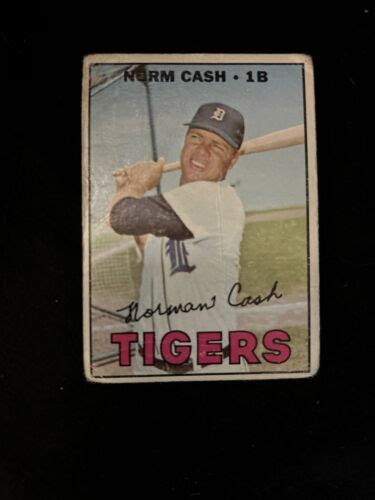 Topps Norm Cash G Vg Tough High Number Ebay