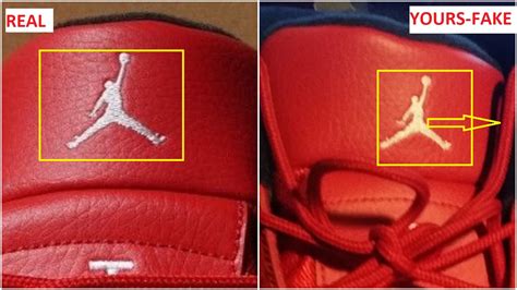 Quick Ways To Spot The Fake Air Jordan 12 Alternate Gym Red