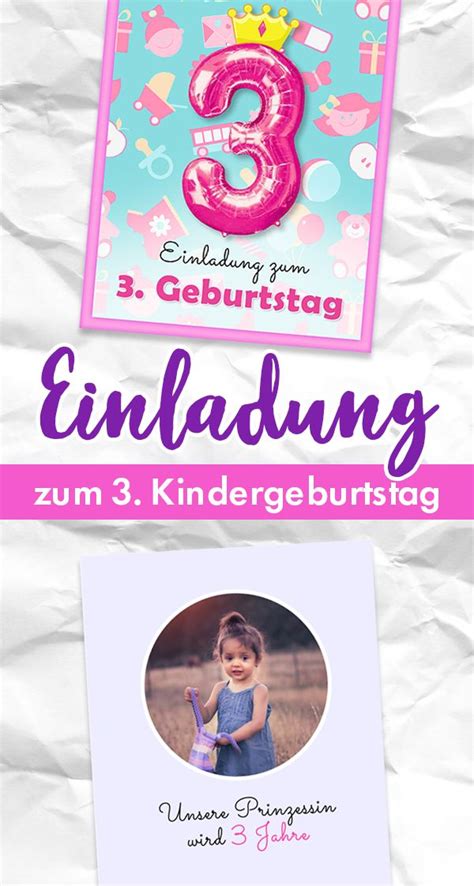 Pin Auf Kindergeburtstag Einladungen