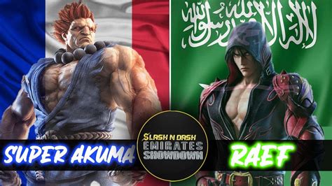 Tekken Super Akouma Akuma Vs Raef Jin Top Slash Dash