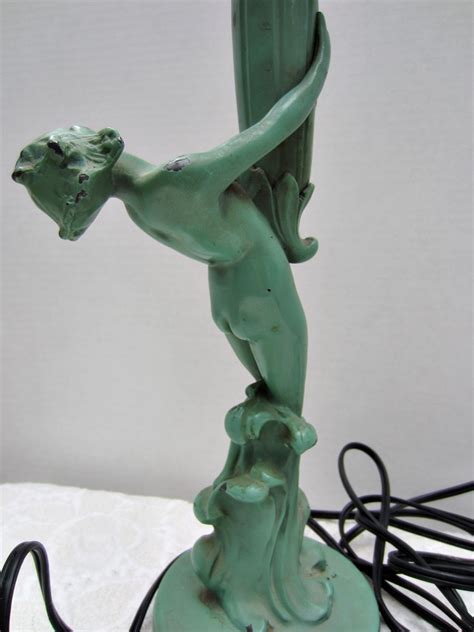 Help To Id Art Deco Nude Lady Lamp Unsigned Antiques Board