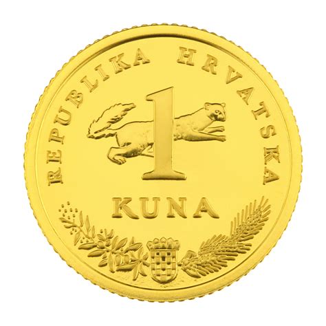 The Gold Kuna Commemorative Coin Croatian Mint