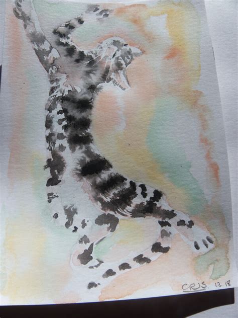 Ourse Et Oursons Aquarelle Crisaquarelle