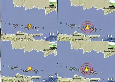 Gempa Susulan Magnitudo 65 Sr Kembali Guncang Tuban Getaran Terasa