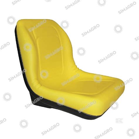 Asiento Para Tractor Amarillo Sin Posa Brazos John Deere Vapormatic