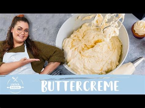 Buttercreme Das Beste Grundrezept Mit Pudding I Einfach Backen