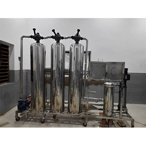 6000 LPH Semi Automatic Stainless Steel RO Plant At Rs 310000