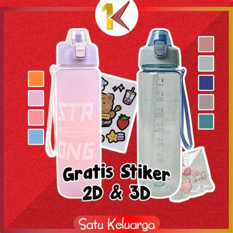 Promo SK C580 C588 Bottle Botol Minum Tumblr Air 1 Liter Botol