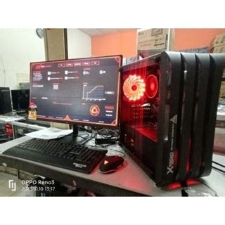 Jual Pc Gaming Fullset Ryzen Ram Gb Ssd Tb Monitor Led