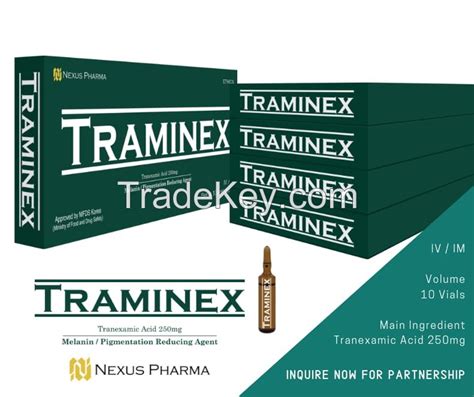 Traminex Tranexamic Acid Injection Ml Ampoules By Nexus Pharma