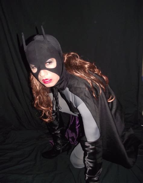 Batgirl Cosplay Batgirl In Grey Vanessa Ozbattlechick Flickr