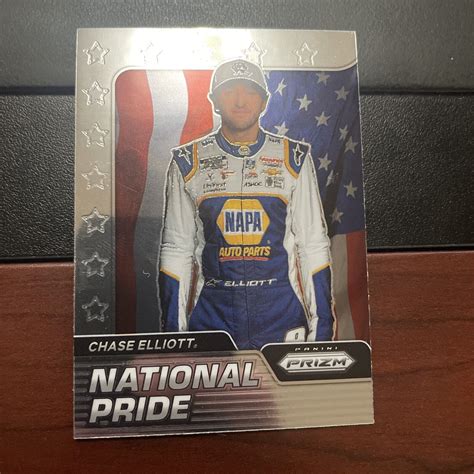 Chase Elliott Panini Prizm National Pride Silver Holo No Np Ce