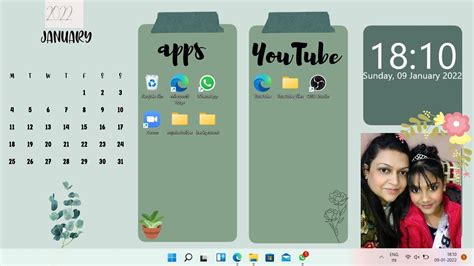 How To Add Clock Widget In Windows And Youtube