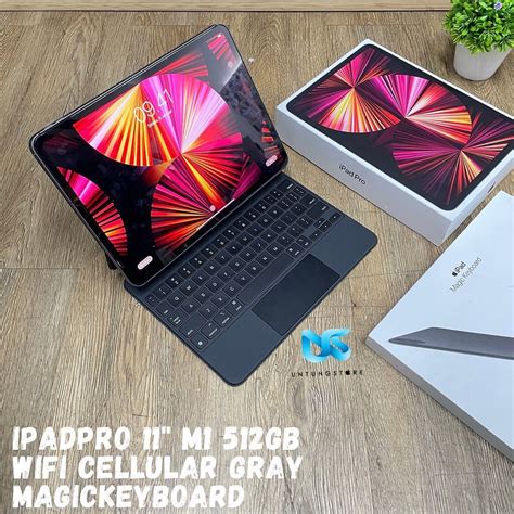 Jual PAKET BUNDLING IPad Pro M1 11 Inchi 2021 512GB WiFi Celluler Magic