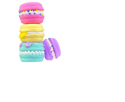 Slimy Sugary Crush Pastry Series Slimy Macarons